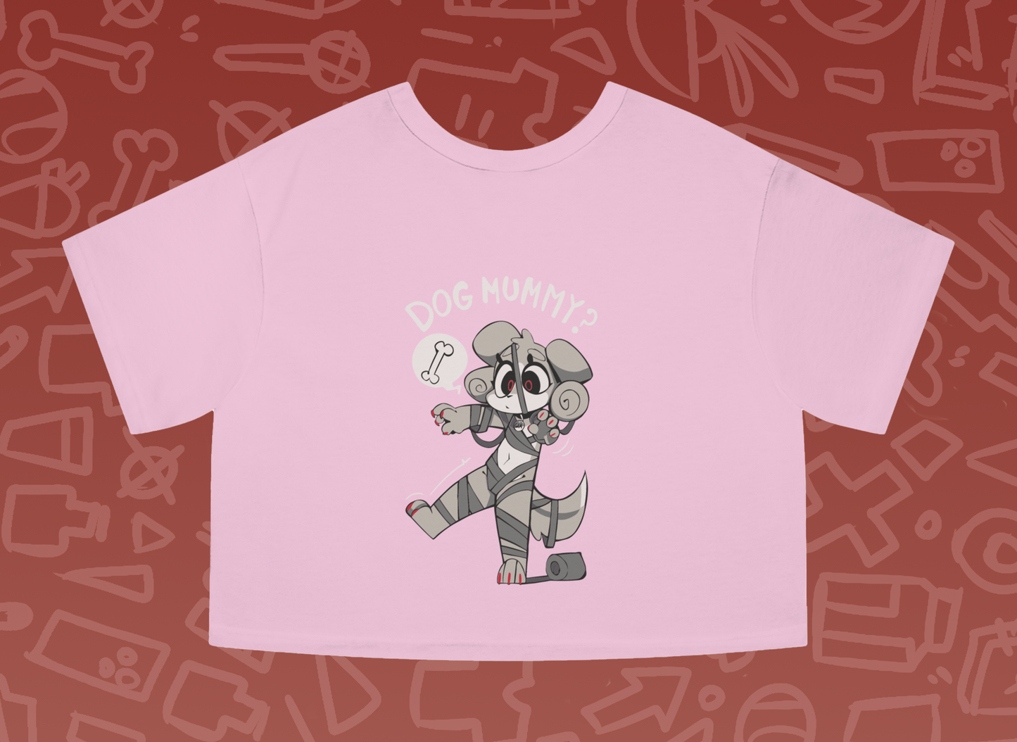 GIA MUMMY Cropped T-Shirt