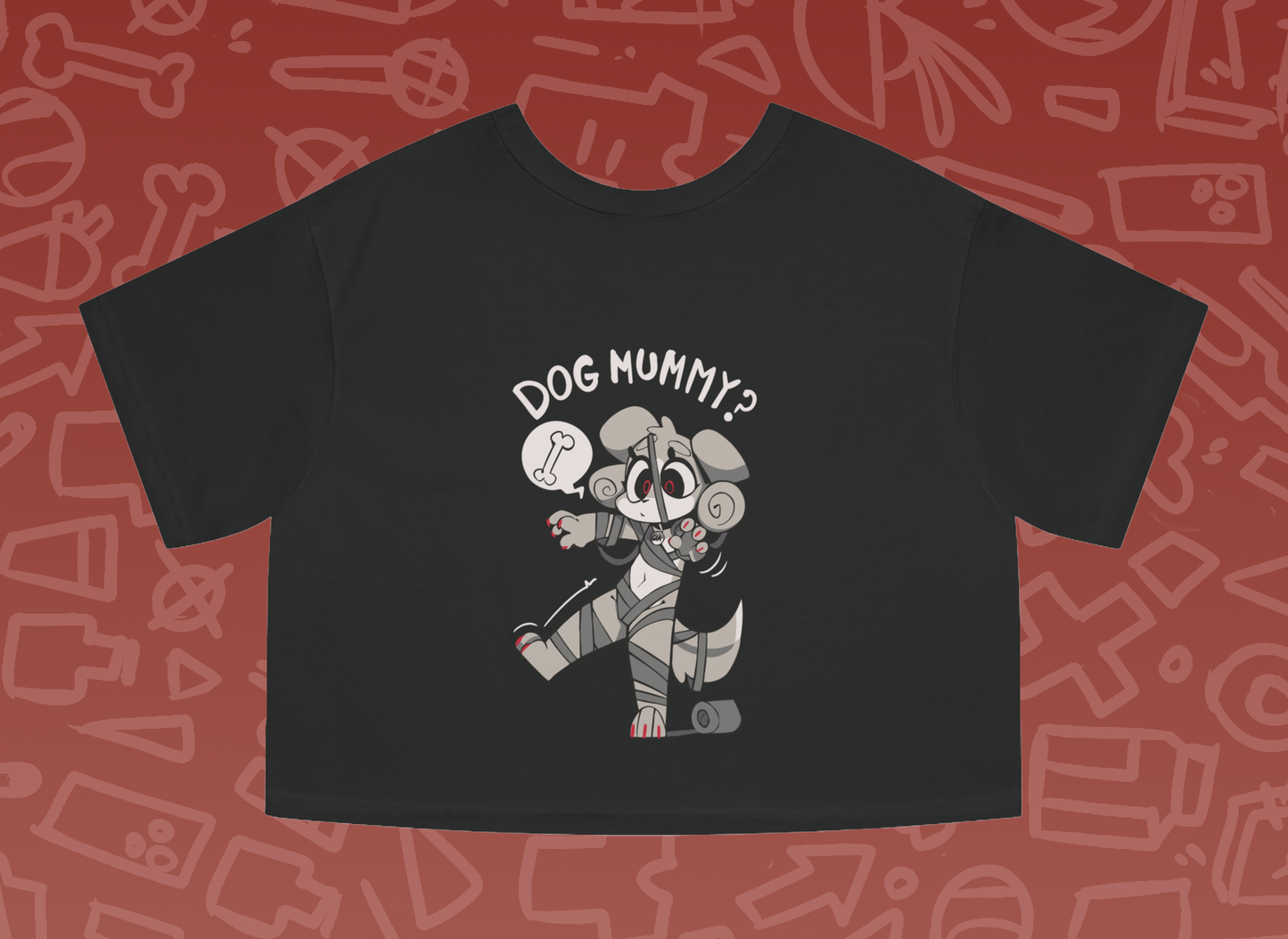 GIA MUMMY Cropped T-Shirt