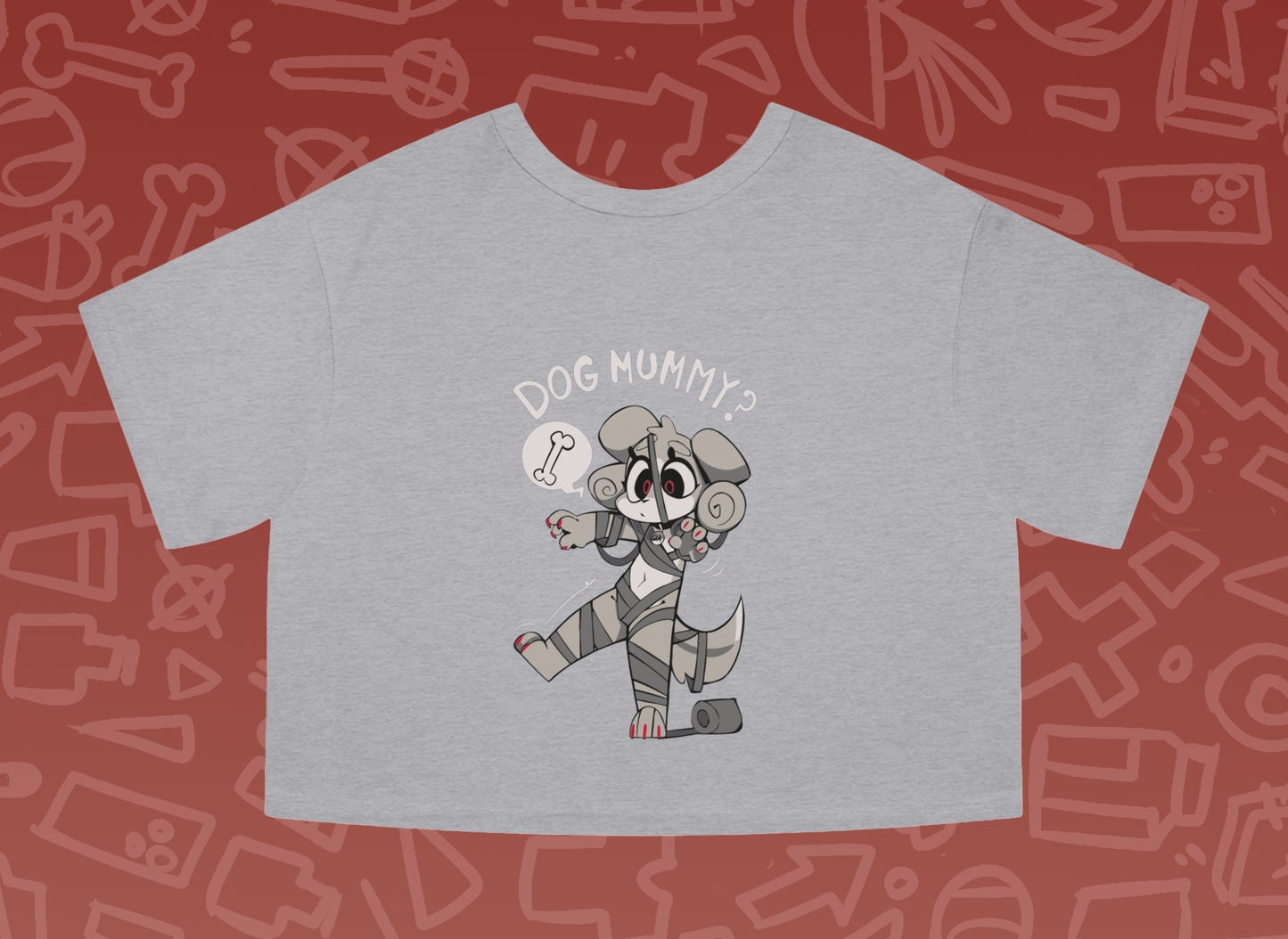GIA MUMMY Cropped T-Shirt