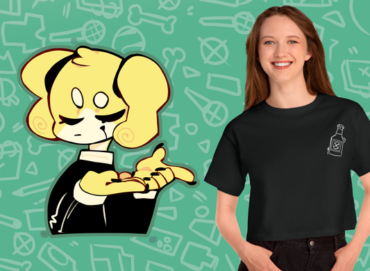 EXIT GIA Cropped T-Shirt