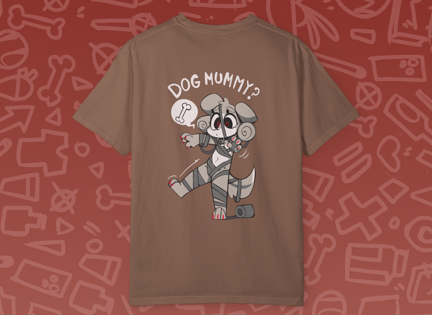 GIA MUMMY Unisex Garment-Dyed T-shirt
