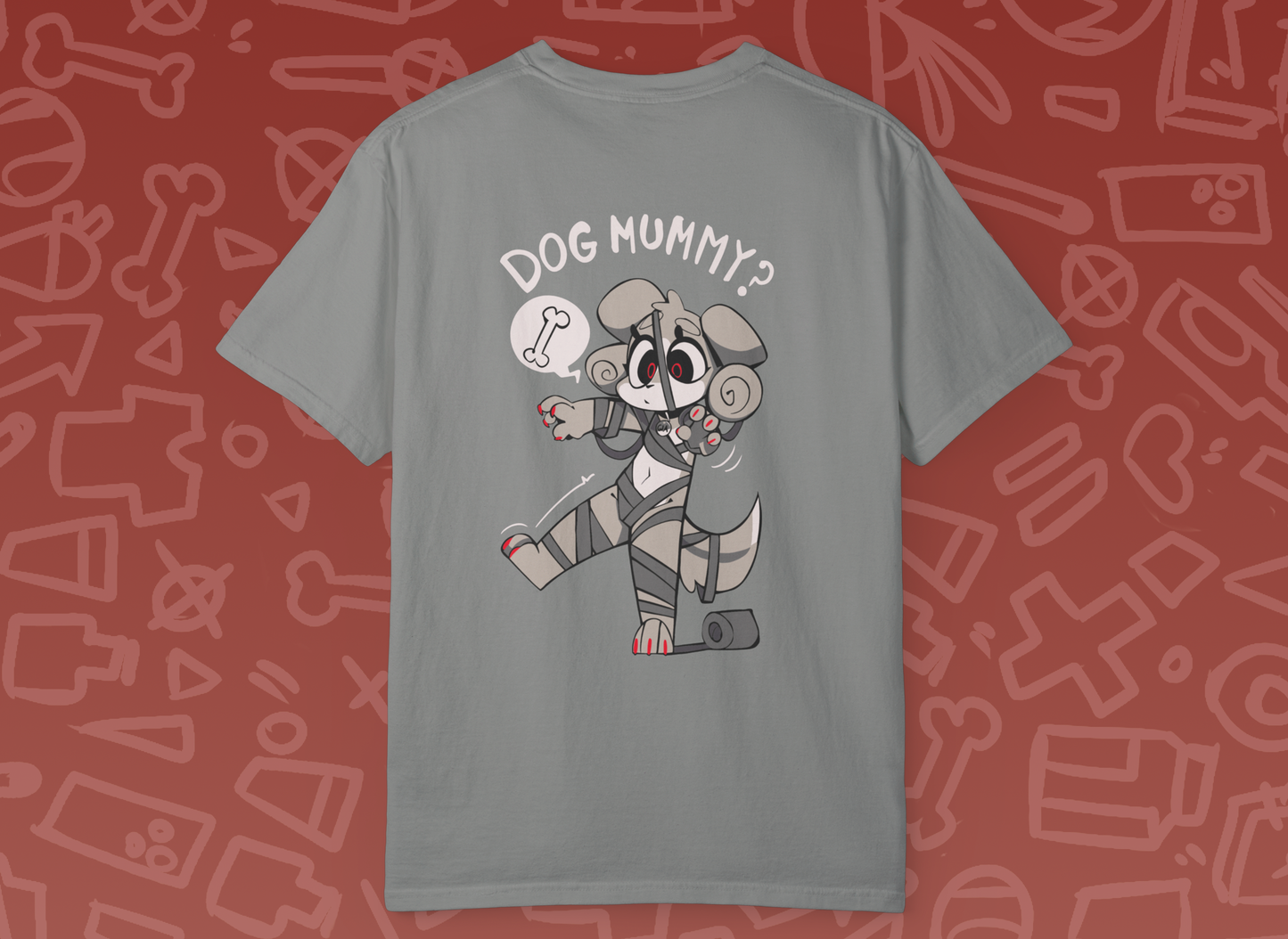 GIA MUMMY Unisex Garment-Dyed T-shirt