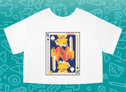 NECEET CARD Cropped T-Shirt