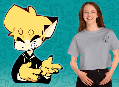 NECEET CARD Cropped T-Shirt