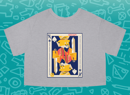 NECEET CARD Cropped T-Shirt