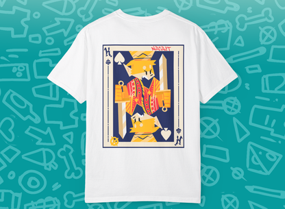 Neceet card Unisex Garment-Dyed T-shirt