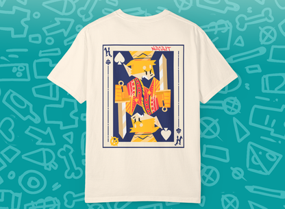 Neceet card Unisex Garment-Dyed T-shirt