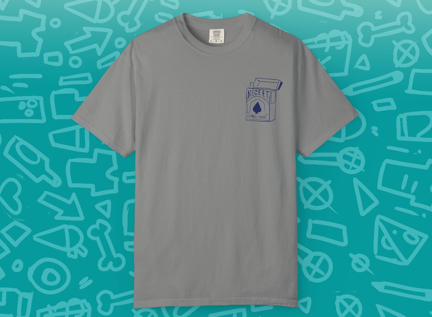 Neceet card Unisex Garment-Dyed T-shirt