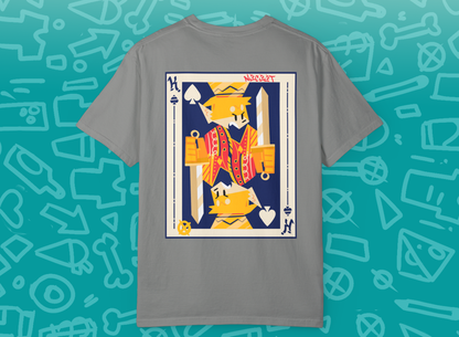Neceet card Unisex Garment-Dyed T-shirt