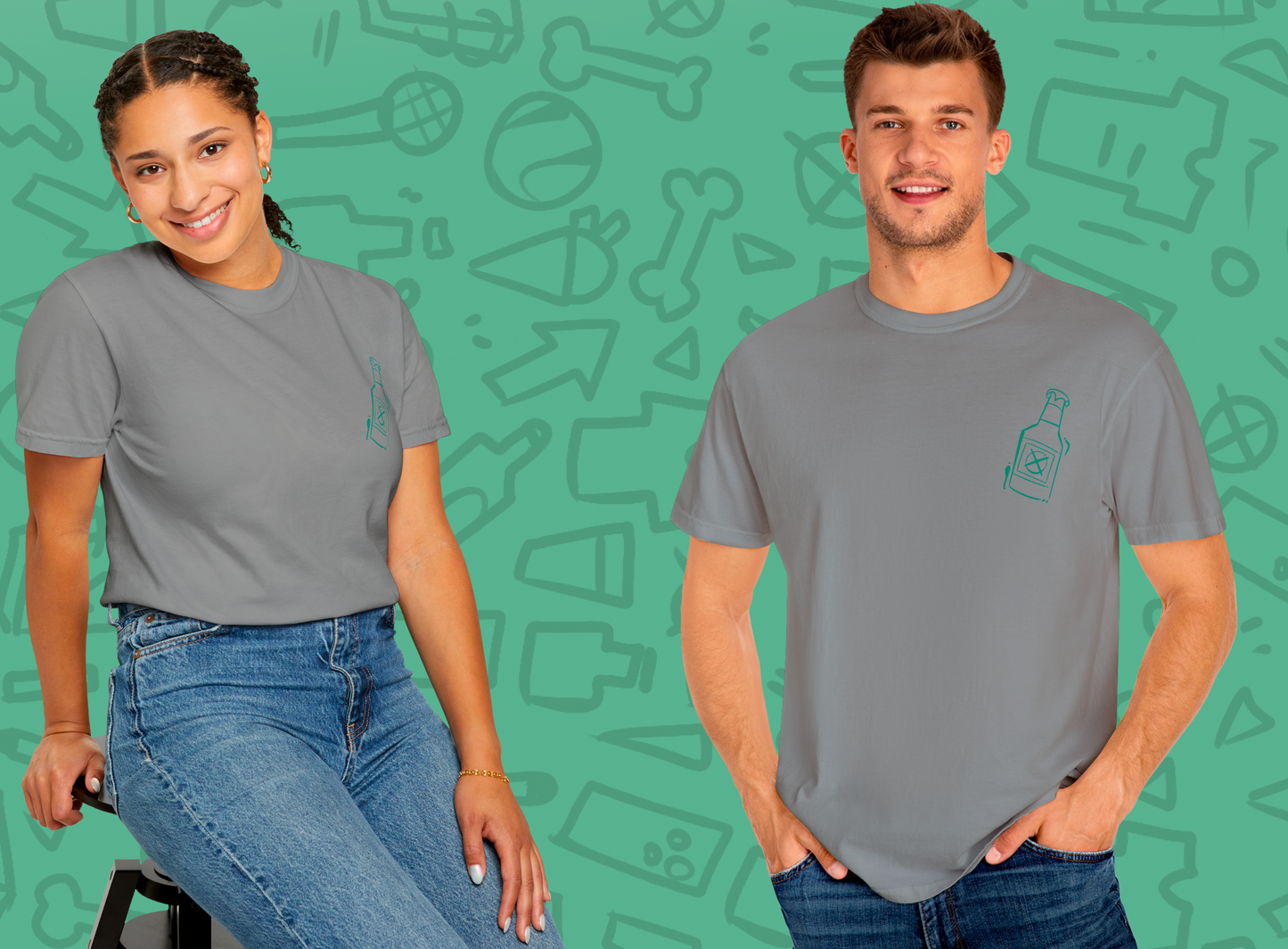 EXIT GIA Unisex Garment-Dyed T-shirt