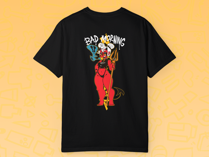 DEE BAD MORNING Unisex Garment-Dyed T-shirt