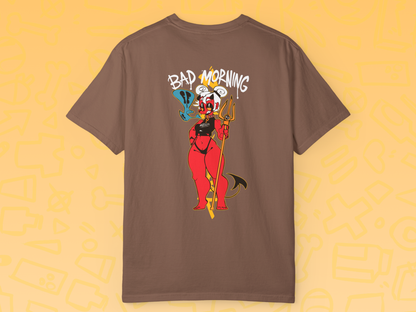 DEE BAD MORNING Unisex Garment-Dyed T-shirt