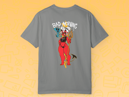 DEE BAD MORNING Unisex Garment-Dyed T-shirt