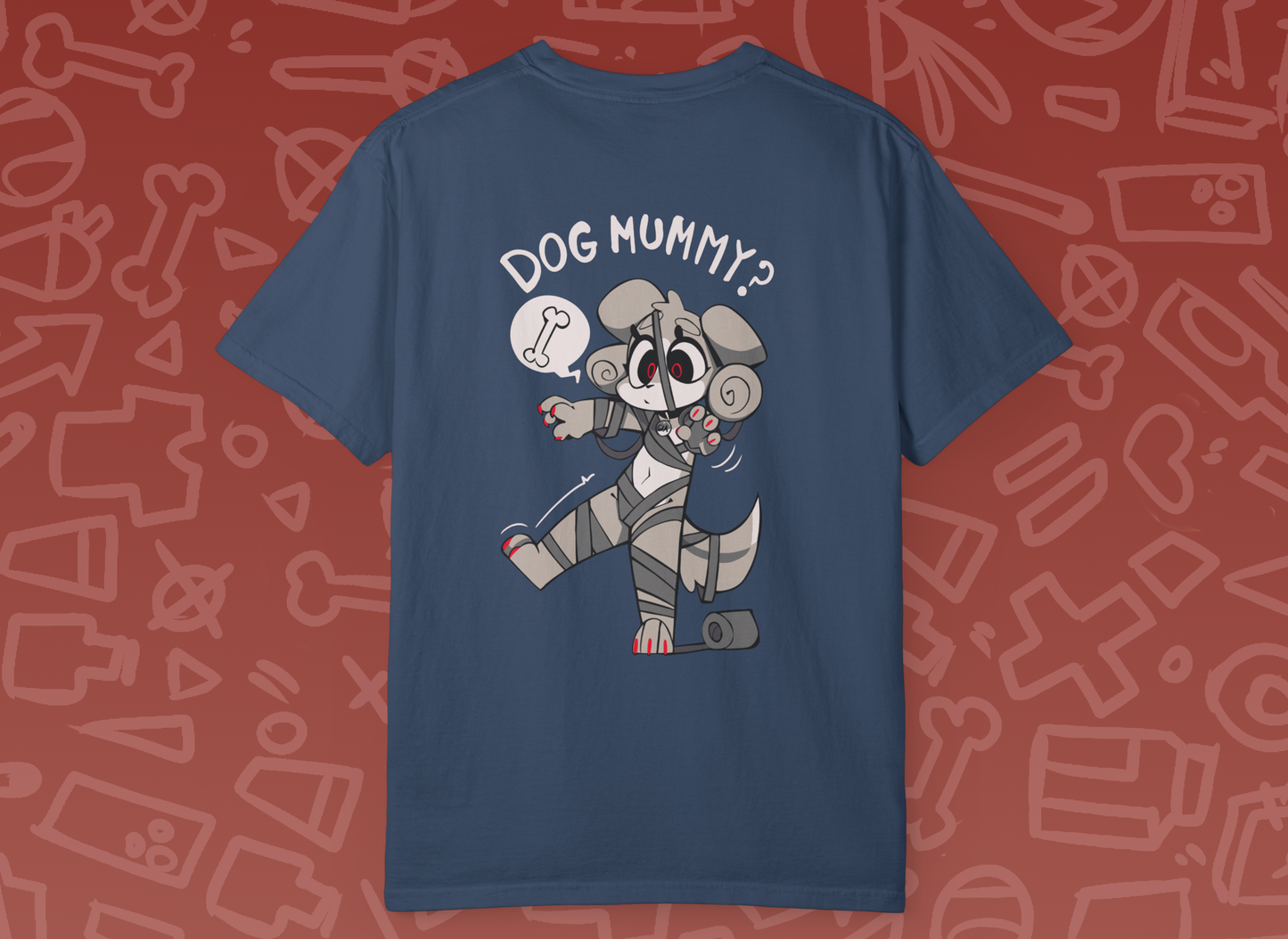 GIA MUMMY Unisex Garment-Dyed T-shirt