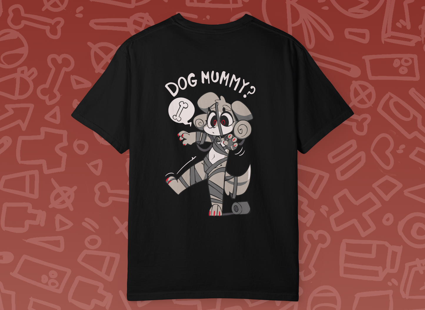 GIA MUMMY Unisex Garment-Dyed T-shirt