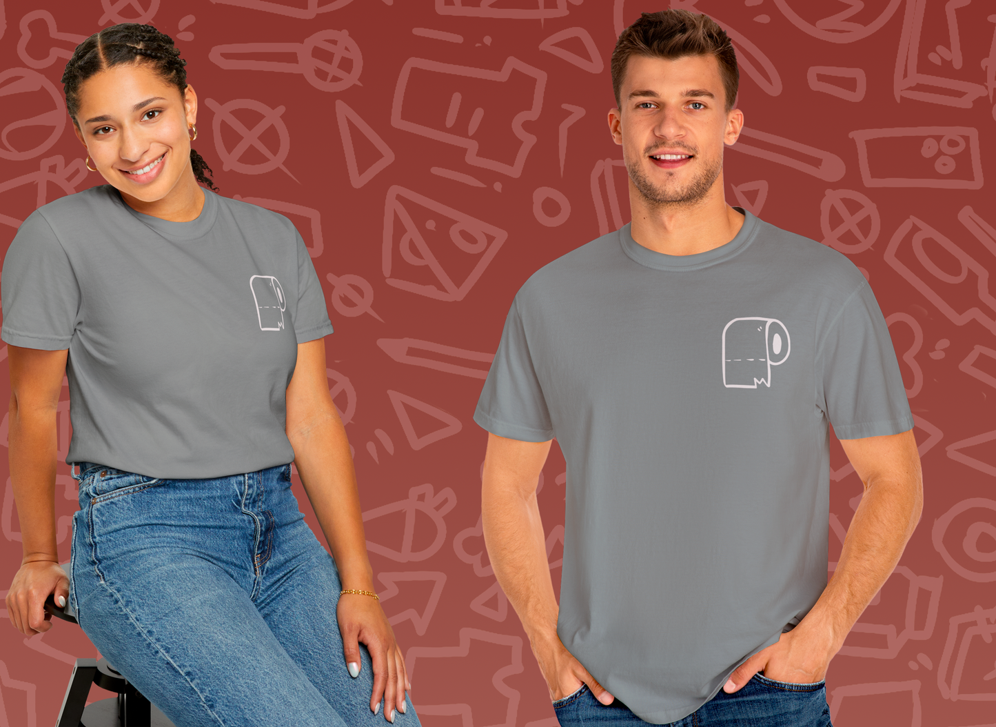 GIA MUMMY Unisex Garment-Dyed T-shirt