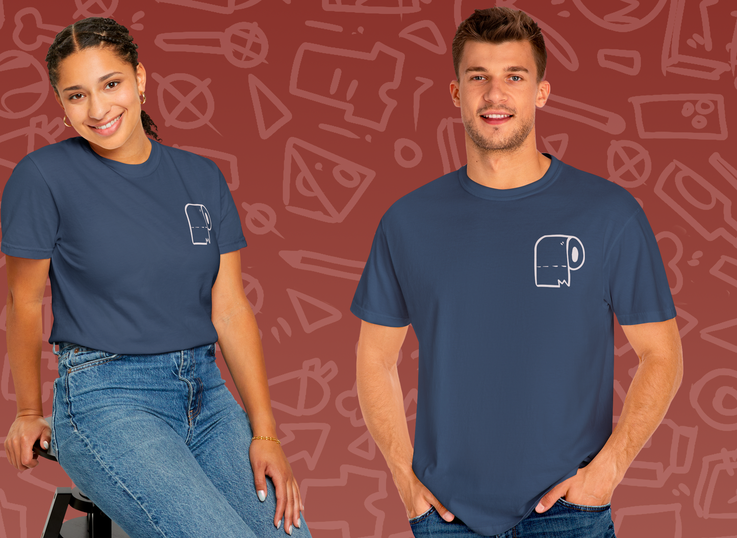 GIA MUMMY Unisex Garment-Dyed T-shirt