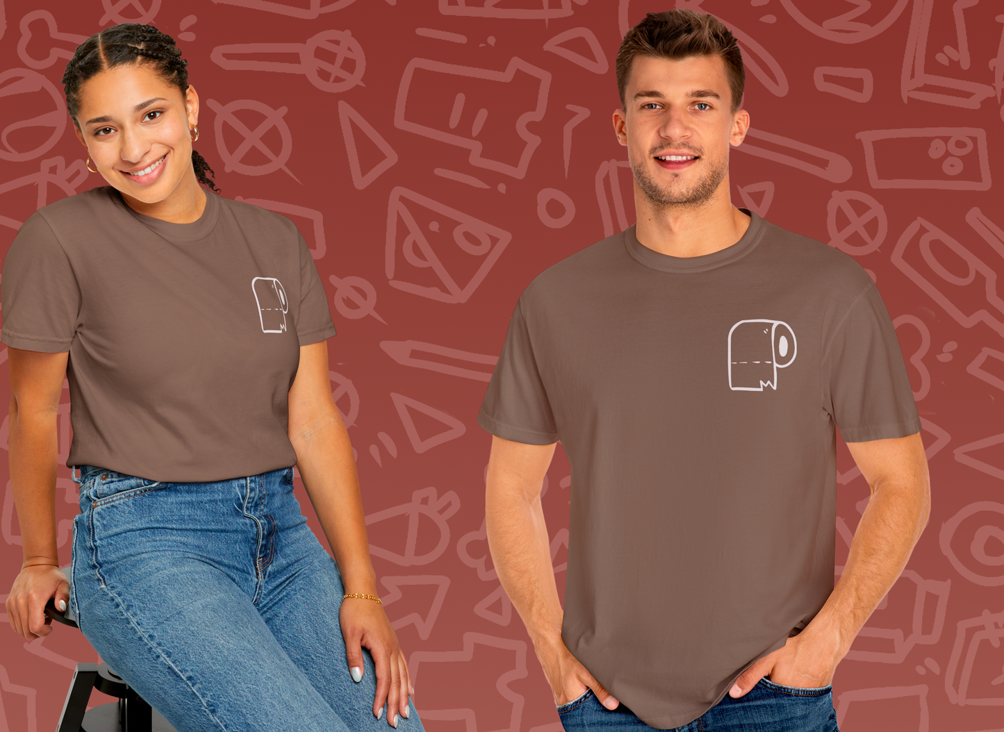 GIA MUMMY Unisex Garment-Dyed T-shirt