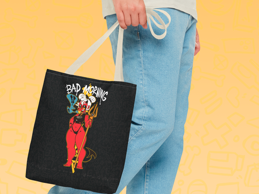 Dee Bad Morning tote bag
