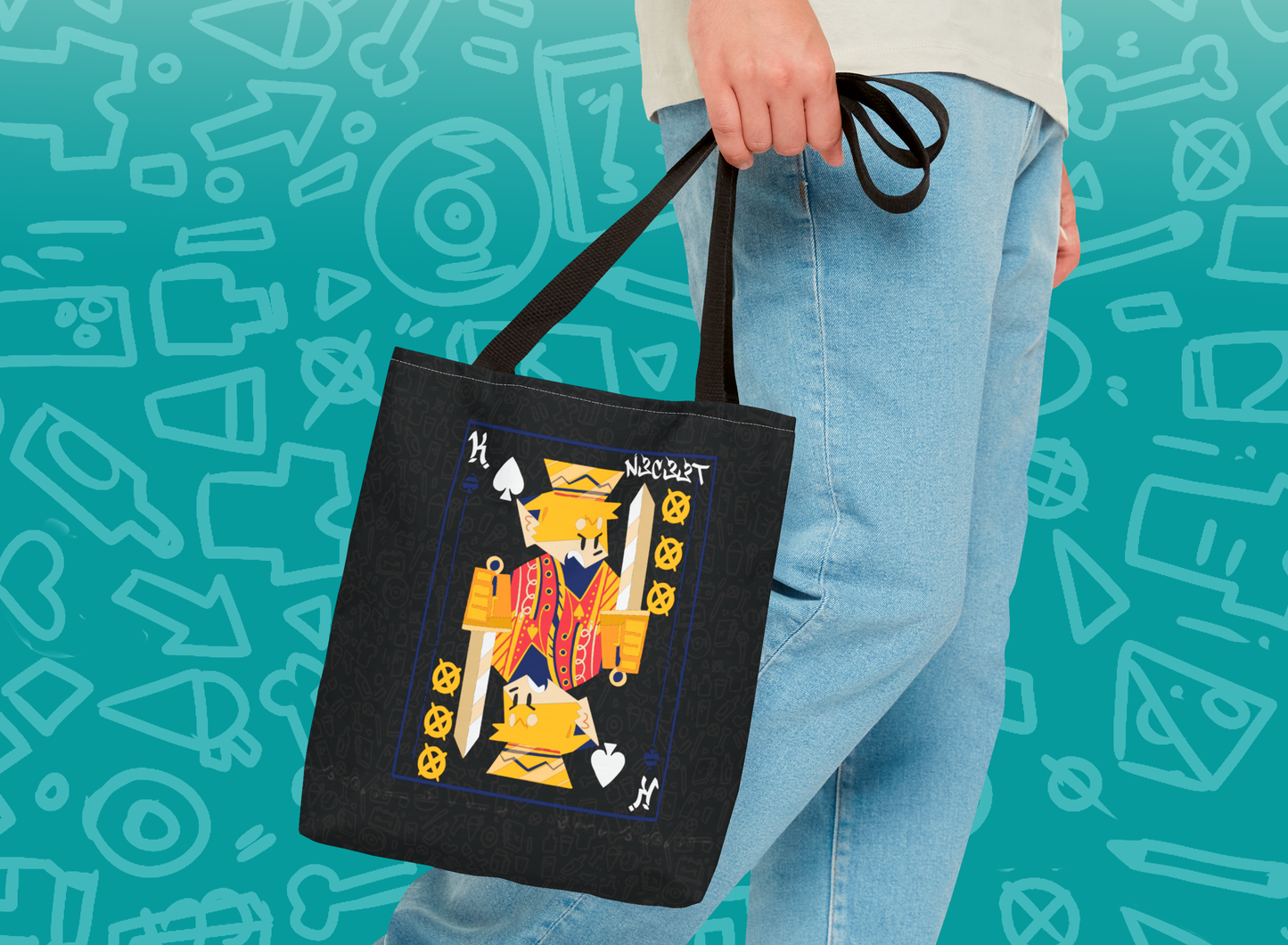 NECEET CARD tote bag